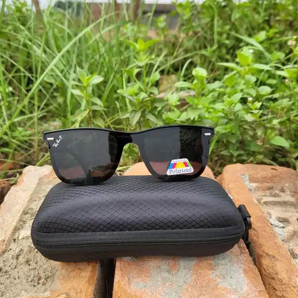 Rayban Polarized Rimless Sunglasses